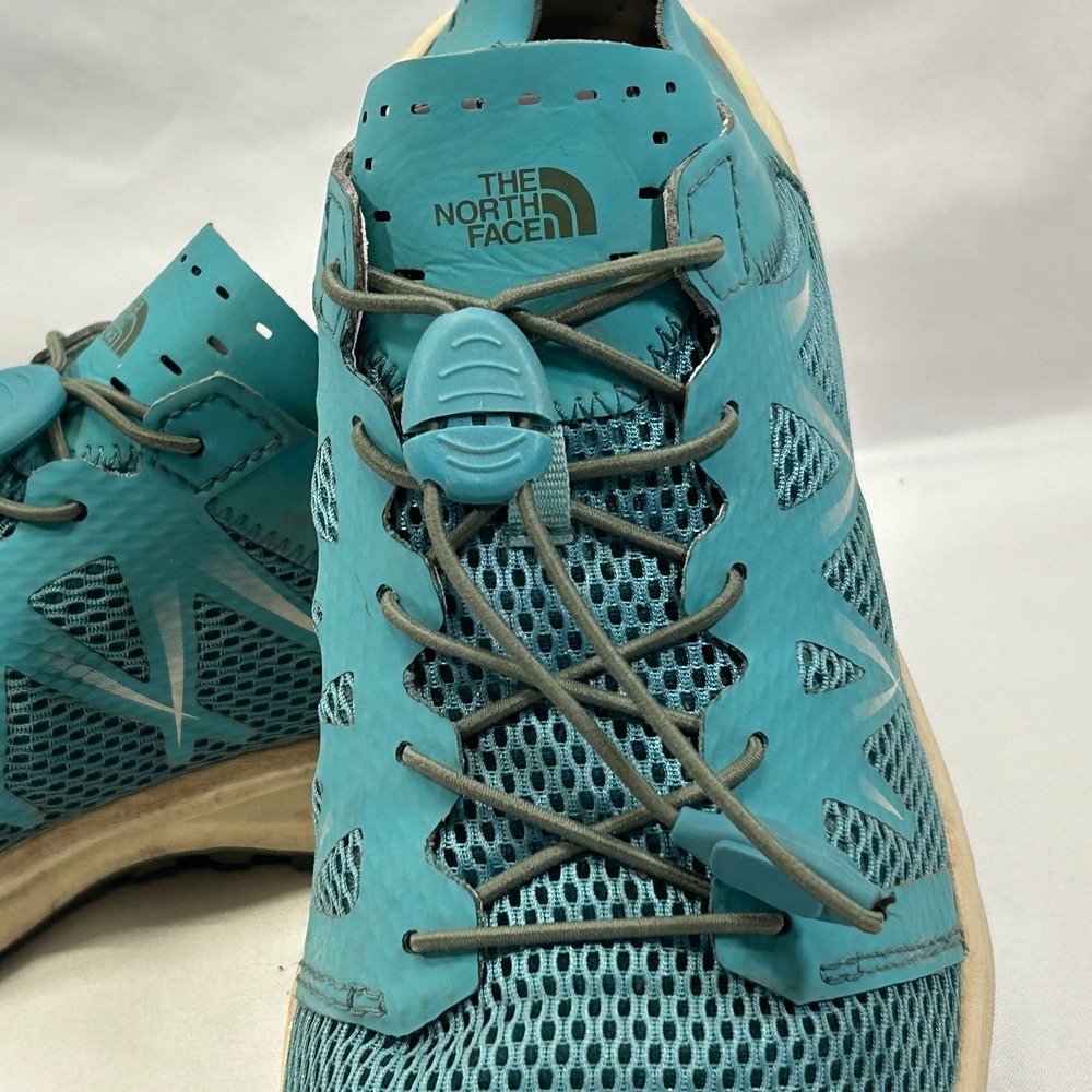 North Face Running Shoe Litewave Flow Womens Sz 8.5 Outdoor Terrain Trail Vibram - Picture 7 of 12